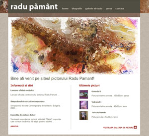 Radu Pamant website