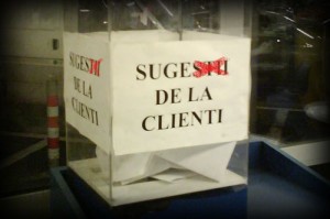 Sugestii de la clienti